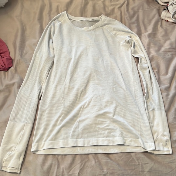 Swiftly Tech Long-Sleeve Relaxed Fit Shirt, Lululemon - Picture 1 of 3